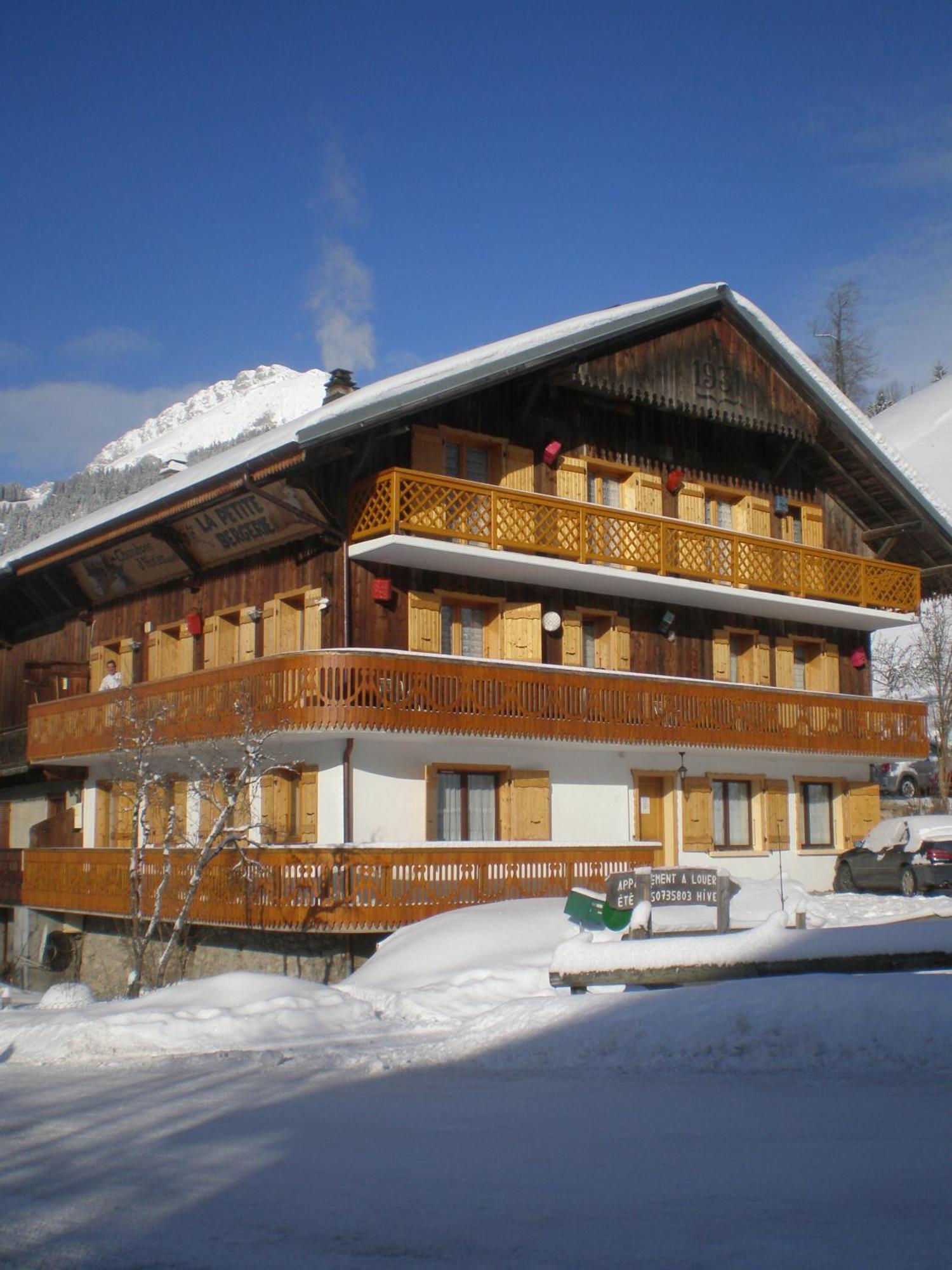 Les Mouflons Apartment Abondance Екстериор снимка